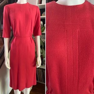 Vintage 50s/60s coral dress LIKE NEW